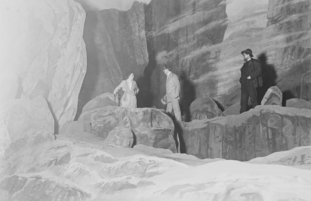tense mystery scene
